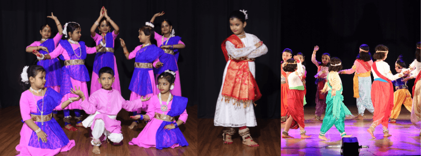 Children at Beenachchhandam Sangeet Mahavidyalaya (BSMV) in Silchar,