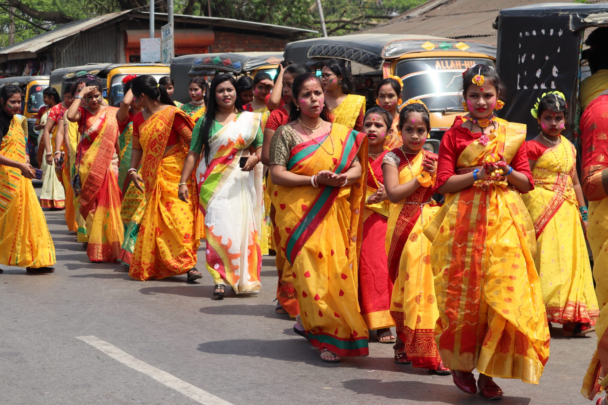 Public Kathak recital in Silchar organized by BSMV to promote Indian heritage