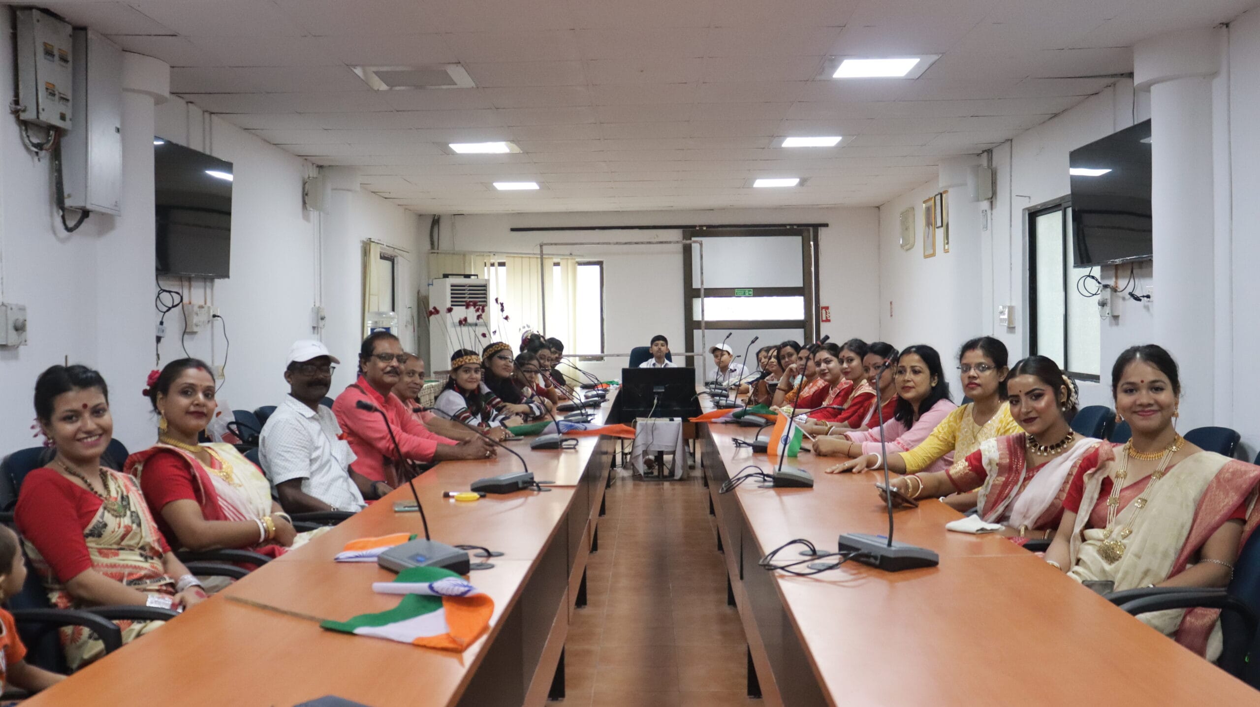 BSMV performing in collaboration with Assam University during a regional dance festival